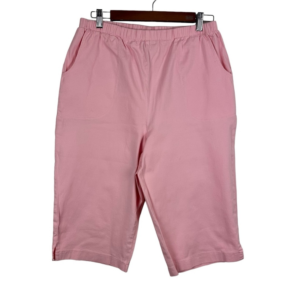 Kawaii Pink Capri Pants Fairy Kei Pastel L 🔥